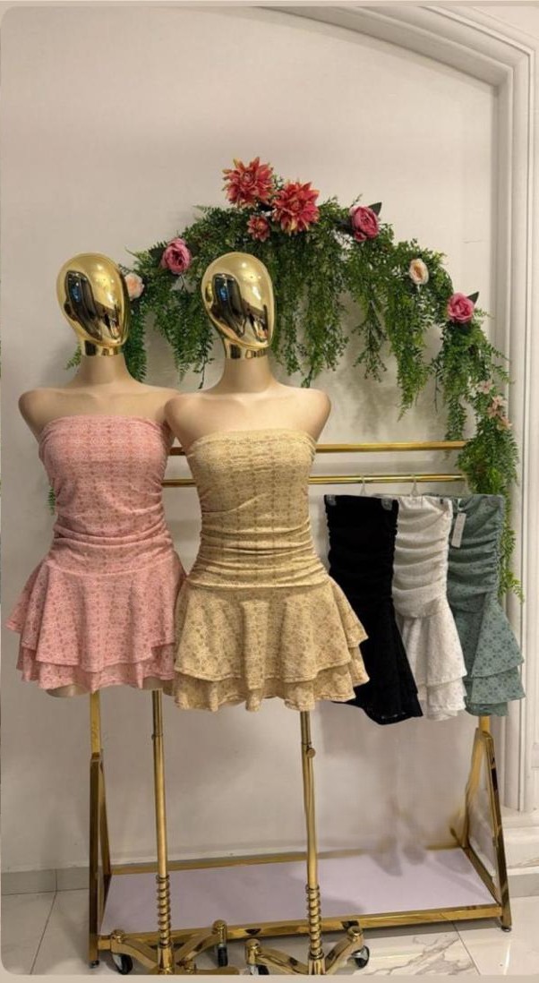 Vestido crochet elegante